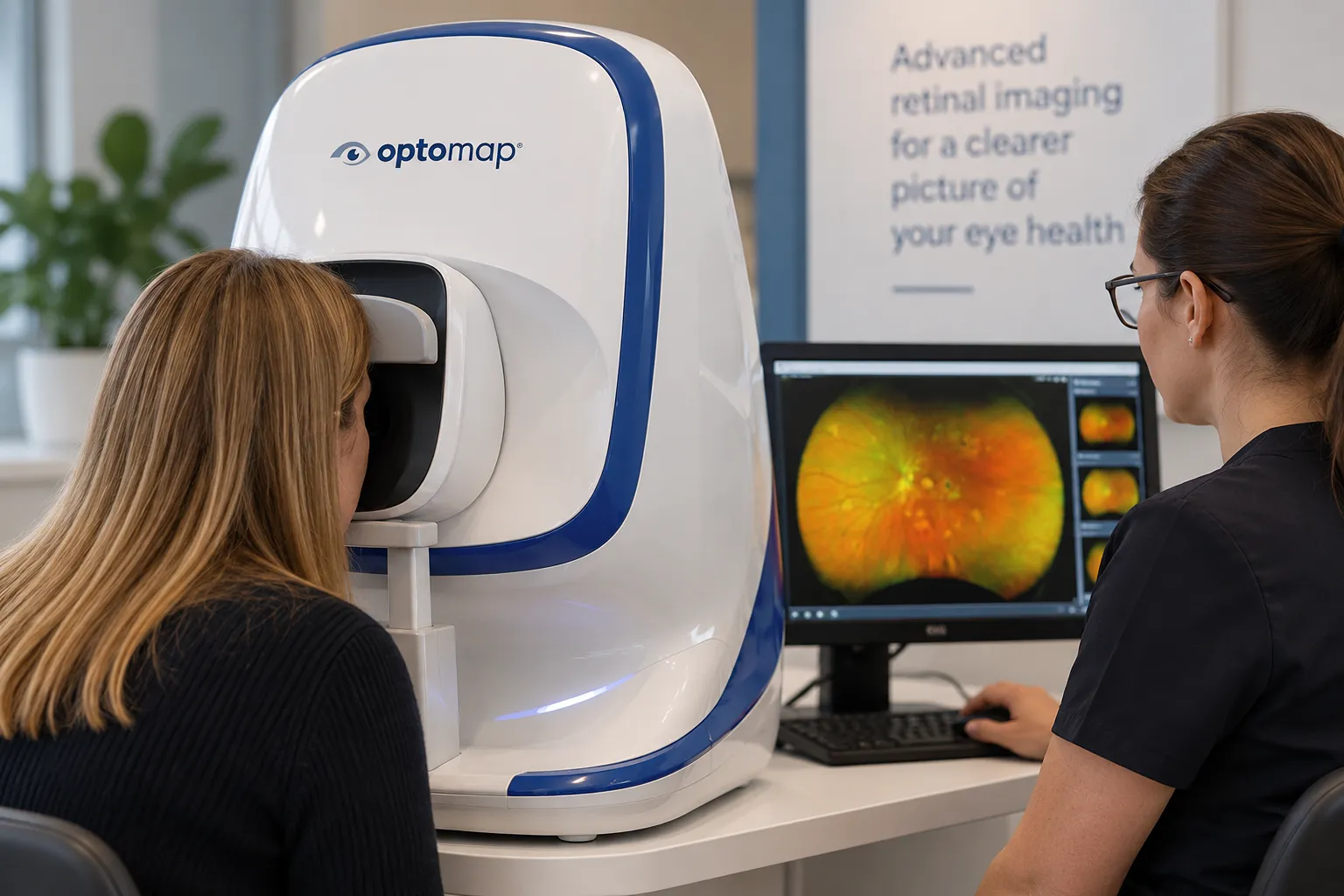 OPTOMAP Retinal Imaging Eye Examination